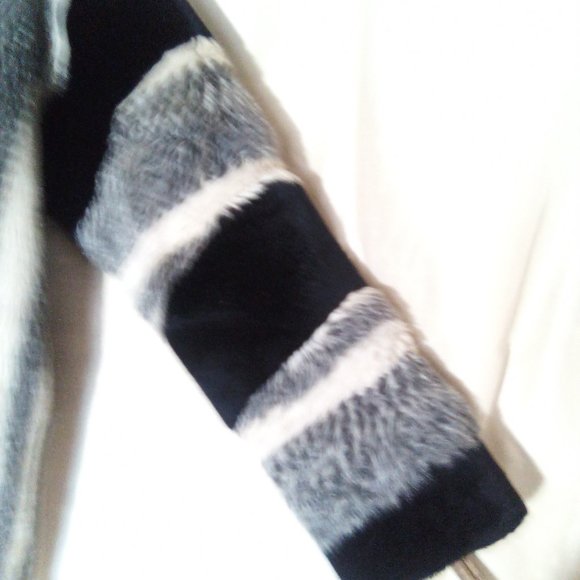 Rare Find "Saint Laurent" Faux Fur Coat - Picture 8 of 16